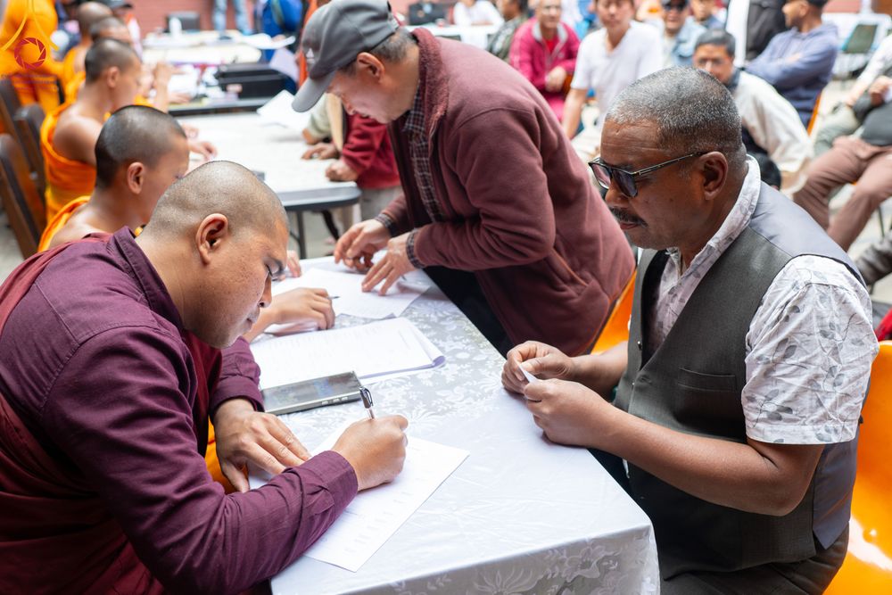 ภาพ No.313170:วันอังคารที่ 10 มีนาคม พ.ศ. 2569 ประมวลภาพบรรยากาศวันแรก โครงการบวชธรรมทายาท ประเทศเนปาล ณ วัดอเชศวร (Aksheswar Mahavihar )