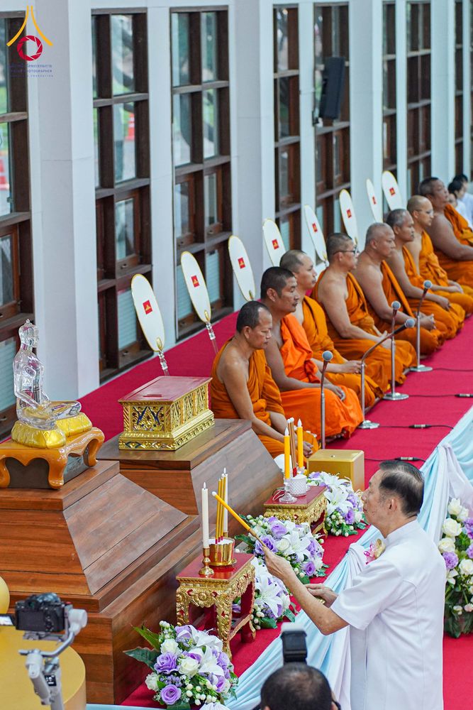 ภาพ No.316091:วันศุกร์ที่ 27 มีนาคม พ.ศ. 2569 พิธีบำเพ็ญกุศล คุณพ่อณรงค์ จินตมากุล  สิริอายุ 99 ปี 11 เดือน โยมบิดา พระครูปลัดรัตนวีรวัฒน์ (รังสฤษดิ์ อิทฺธิจินตโก) ที่ปรึกษาเจ้าคณะจังหวัดปทุมธานี เจ้าอาวาสวัดพระธรรมกาย  ณ ห้องปลูกศรัทธา 2 วัดพระธรรมกาย ปทุมธานี