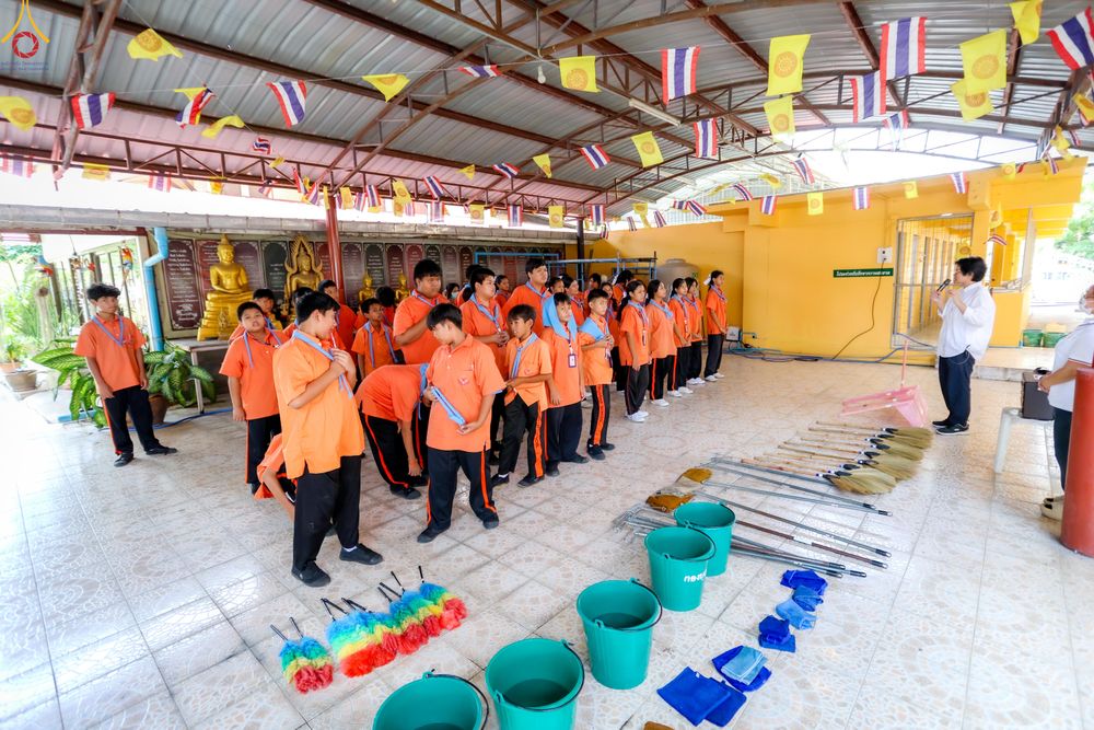 ภาพ No.338488:วันที่ 2-3 กรกฎาคม พ.ศ.2569 โครงการอบรมคุณธรรม จริยธรรมและความดีสากล ประจำปีการศึกษา2569 นักเรียนกว่า 150 คน  ณ วัดราษฎร์บูรณะ (วัดบางปลา) ต.บางปลา อ.บางพลี จ.สมุทรปราการ