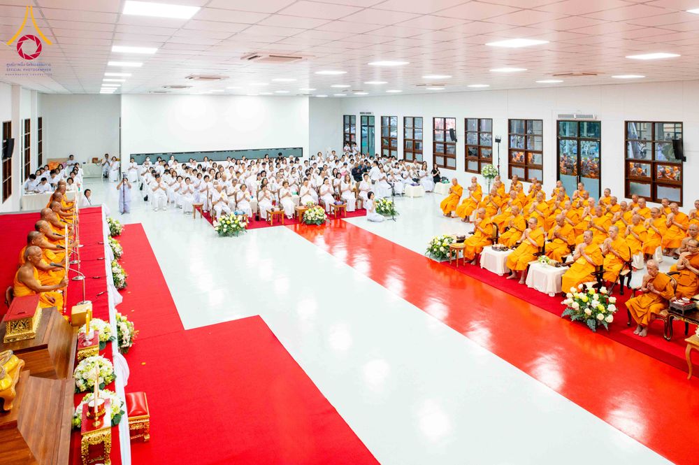 ภาพ No.314904:วันอาทิตย์ที่ 22 มีนาคม พ.ศ. 2569 พิธีบำเพ็ญกุศล คุณพ่อณรงค์ จินตมากุล  สิริอายุ 99 ปี 11 เดือน โยมบิดา พระครูปลัดรัตนวีรวัฒน์ (รังสฤษดิ์ อิทฺธิจินตโก) ที่ปรึกษาเจ้าคณะจังหวัดปทุมธานี เจ้าอาวาสวัดพระธรรมกาย  ณ ห้องปลูกศรัทธา 2 วัดพระธรรมกาย ปทุมธานี