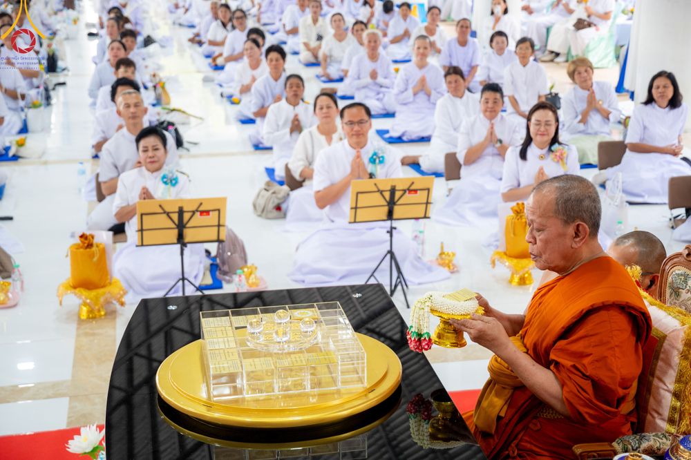 ภาพ No.310993:วันอาทิตย์ที่ 22 กุมภาพันธ์ พ.ศ. 2569 พิธีประดิษฐานพระประธาน “พระธรรมกาย” ณ ธุดงคสถานอำนาจเจริญ จังหวัดอำนาจเจริญ