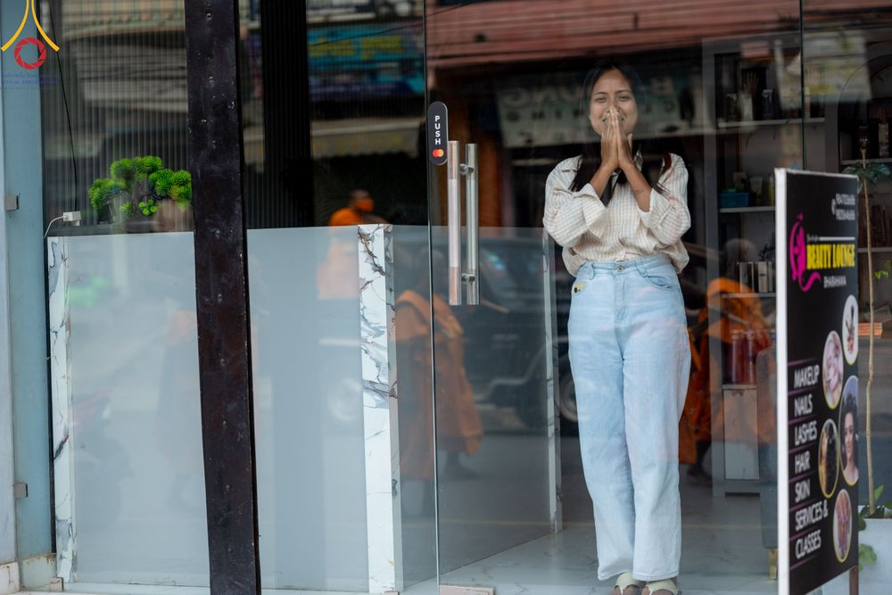 ภาพ No.317041:วันเสาร์ที่ 28 มีนาคม พ.ศ.2569 ธรรมยาตราจาริก ณ ซุ้มประตูลุมพินีเกต(Lumbini Gate) ประเทศเนปาล