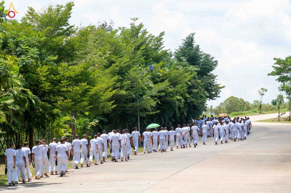 ภาพ No.340569:วันที่ 24-25 กรกฎาคม พ.ศ. 2569 โครงการพัฒนาคุณธรรม จริยธรรม สำหรับนักเรียนนายสิบตำรวจ (นสต.) รุ่นที่ 17 ศูนย์ฝึกอบรมตำรวจภูธรภาค 1 ได้จัดกิจกรรม WalkRally สวดมนต์นั่งสมาธิ และฟังธรรมจากพระอาจารย์ ณ ศูนย์ปฏิบัติธรรมเวิล์ดพีช วัลเล่ย์ (World Peace Valley) 