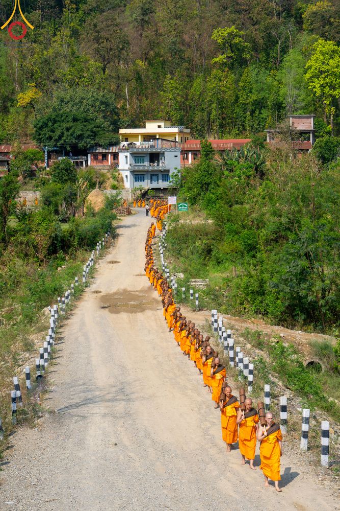 ภาพ No.315756:วันอังคารที่ 24 มีนาคม พ.ศ.2569 ธรรมยาตราจาริก ณ ป่ามหาวัน ประเทศเนปาล