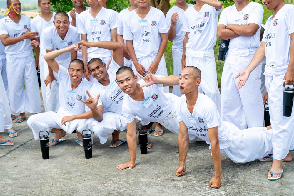 ภาพ No.340578:วันที่ 24-25 กรกฎาคม พ.ศ. 2569 โครงการพัฒนาคุณธรรม จริยธรรม สำหรับนักเรียนนายสิบตำรวจ (นสต.) รุ่นที่ 17 ศูนย์ฝึกอบรมตำรวจภูธรภาค 1 ได้จัดกิจกรรม WalkRally สวดมนต์นั่งสมาธิ และฟังธรรมจากพระอาจารย์ ณ ศูนย์ปฏิบัติธรรมเวิล์ดพีช วัลเล่ย์ (World Peace Valley) 