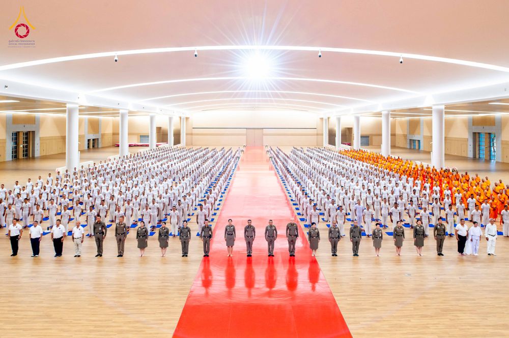 ภาพ No.349086:วันที่ 16 กันยายน พ.ศ. 2569 พิธีเปิดบรรพชาและปฏิบัติธรรม นสต. รุ่นที่ 16 ศูนย์ฝึกอบรมตำรวจภูธรภาค 1 ณ สภาธรรมกายสากล วัดพระธรรมกาย