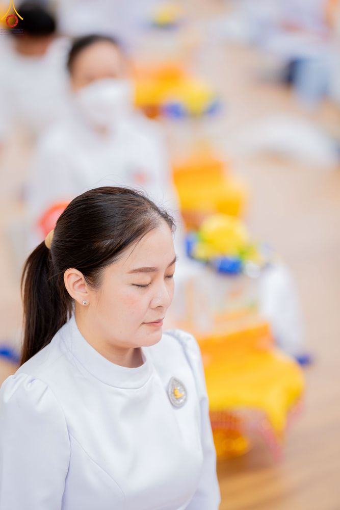 ภาพ No.343582:วันที่ 16 สิงหาคม พ.ศ.2569 พิธีถวายคิลานเภสัช และอุปกรณ์ทางการแพทย์ ณ ห้องแก้วสารพัดนึก2 วัดพระธรรมกาย
