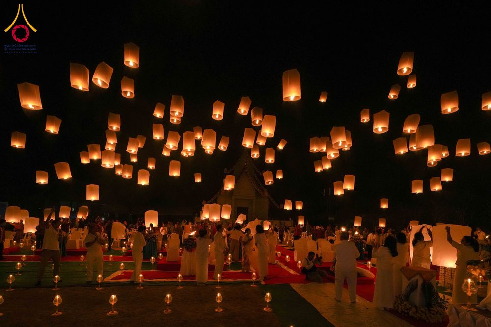 ภาพ No.309130:วันศุกร์ที่ 6 กุมภาพันธ์ พ.ศ.2569 พิธีจุดประทีปโคมลาน ปล่อยโคมลอยถวายเป็นพุทธบูชา  ณ ลานธรรมเจดีย์วัดทุ่งเจริญธรรม อ.อมก๋อย จ.เชียงใหม่