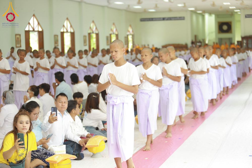 ภาพ No.318795:วันศุกร์ที่ 3 เมษายน พ.ศ.2569  บรรพชาสามเณรภาคฤดูร้อน ประจำปี 2569 (ปิดเทอมเติมธรรม) บูชาธรรม 82 ปี หลวงพ่อธัมมชโย  ณ วัดพระพุทธบาทราชวรมหาวิหาร อ.พระพุทธบาท จ.สระบุรี