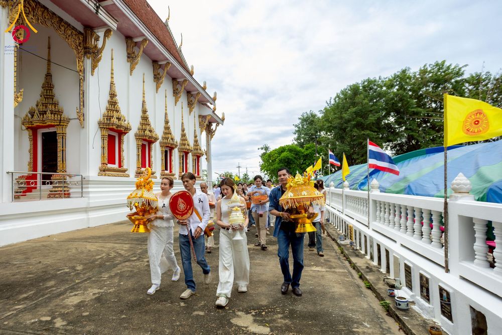 ภาพ No.276197:วันที่ 5 พฤศจิกายน พ.ศ. 2568 พิธีทอดกฐินสามัคคีทั่วไทย ณ วัดตรีมิตรประดิษฐาราม จ.กาญจนบุรี โดยคณะศิษยานุศิษย์ บูชาธรรม 81 ปี หลวงพ่อธัมมชโย