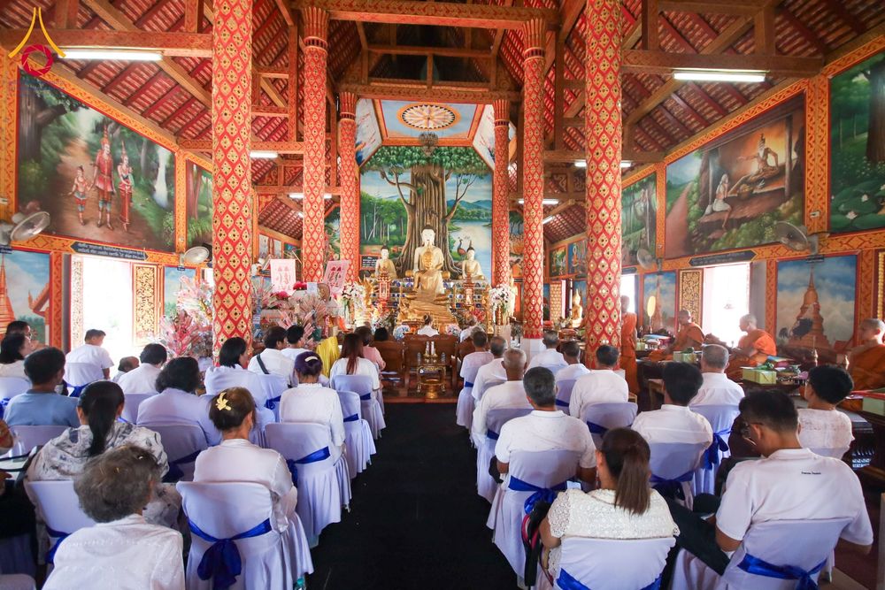 ภาพ No.172775:พิธีทอดกฐิน ณ วัดหนองมะจับ จ.เชียงใหม่ ในโครงการกฐินสามัคคีทั่วไทย 30,000 วัด บูชาธรรม 80 ปี หลวงพ่อธัมมชโย โดยคณะศิษยานุศิษย์วัดพระธรรมกาย วันที่ 1 พฤศจิกายน พ.ศ.2567