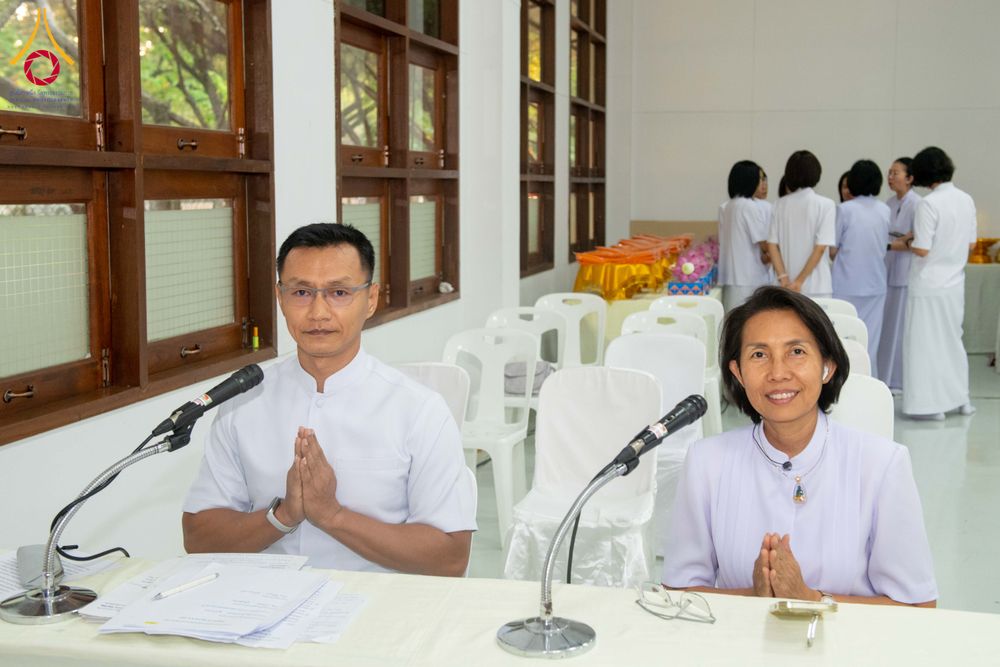 ภาพ No.315521:วันพุธที่ 25 มีนาคม พ.ศ. 2569 พิธีบำเพ็ญกุศล คุณพ่อณรงค์ จินตมากุล  สิริอายุ 99 ปี 11 เดือน โยมบิดา พระครูปลัดรัตนวีรวัฒน์ (รังสฤษดิ์ อิทฺธิจินตโก) ที่ปรึกษาเจ้าคณะจังหวัดปทุมธานี เจ้าอาวาสวัดพระธรรมกาย  ณ ห้องปลูกศรัทธา 2 วัดพระธรรมกาย ปทุมธานี