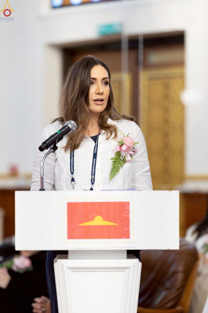 ภาพ No.270825:วันอาทิตย์ที่ 19 ตุลาคม พ.ศ. 2568 พิธีทอดกฐิน “หนึ่งไม่มีสอง” วัดพระธรรมกายนิวคาสเซิล เมืองนิวคาสเซิล ประเทศอังกฤษ 