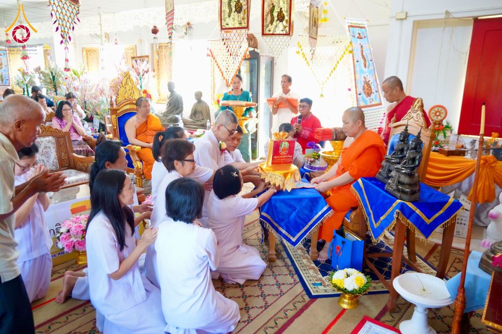 ภาพ No.177149:พิธีทอดกฐิน ณ วัดต้นผึ้ง(ริมน้ำแม่สะลาบ) ต.สารภี อ.สารภี จ.เชียงใหม่ ในโครงการทอดกฐินสามัคคีทั่วไทย 30,000 วัด บูชาธรรม 80 ปี หลวงพ่อธัมมชโย โดยคณะศิษยานุศิษย์วัดพระธรรมกาย วันที่ 10 พฤศจิกายน พ.ศ. 2567