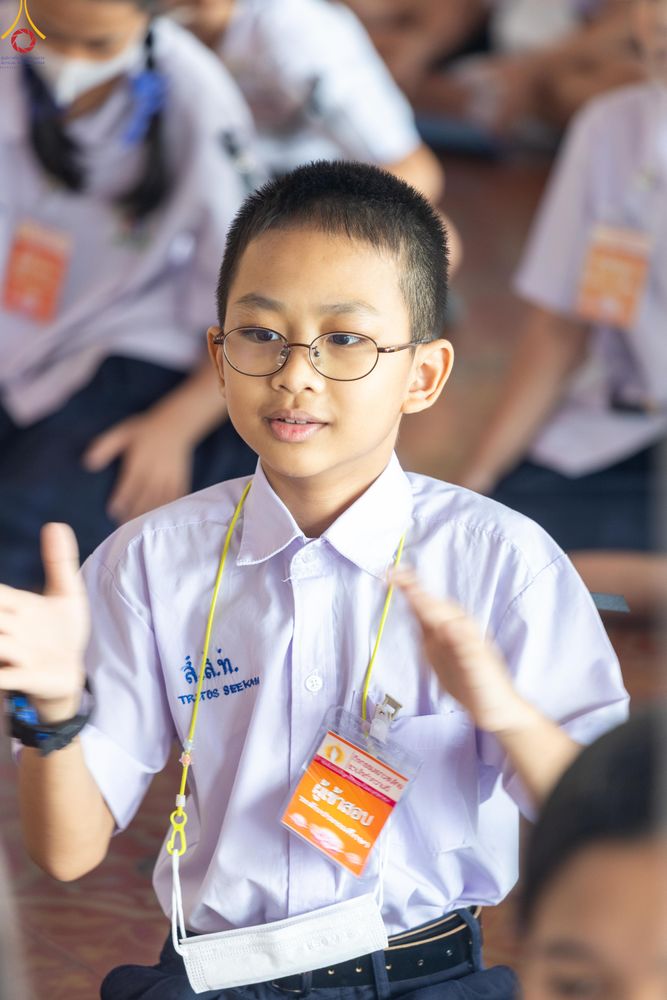 ภาพ No.288987:วันพุธที่ 17 ธันวาคม พ.ศ.2568 กิจกรรมเยาวชนไทยรวมใจทำความดี "เด็กดีมหานคร ต้นแบบด้านศีลธรรม" แข่งขันสอบตอบปัญหาศีลธรรมในพระพุทธศาสนา ครั้งที่ 7 และวันรวมพลังเด็กดี V-Star ประจำปี 2568 ณ วัดมหาธาตุยุวราชรังสฤษฎิ์ราชวรมหาวิหาร กรุงเทพมหานคร