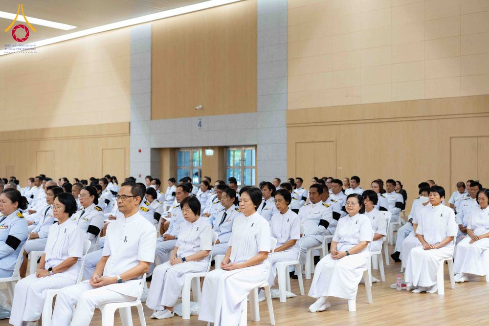 ภาพ No.306454:วันที่ 31 มกราคม พ.ศ. 2569  พิธีบำเพ็ญกุศล 100 วัน เพื่ออุทิศถวายแด่  สมเด็จพระนางเจ้าสิริกิติ์ พระบรมราชินีนาถ พระบรมราชชนนีพันปีหลวง ณ ห้องแก้วสารพัดนึก2 วัดพระธรรมกาย ปทุมธานี