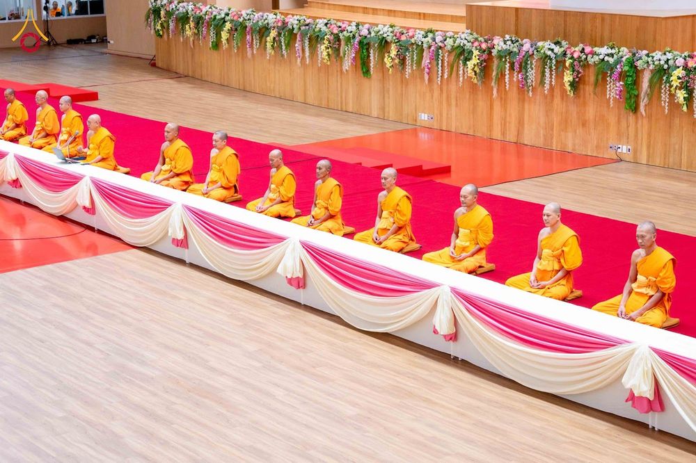 ภาพ No.349056:วันที่ 16 กันยายน พ.ศ. 2569 พิธีเปิดบรรพชาและปฏิบัติธรรม นสต. รุ่นที่ 16 ศูนย์ฝึกอบรมตำรวจภูธรภาค 1 ณ สภาธรรมกายสากล วัดพระธรรมกาย
