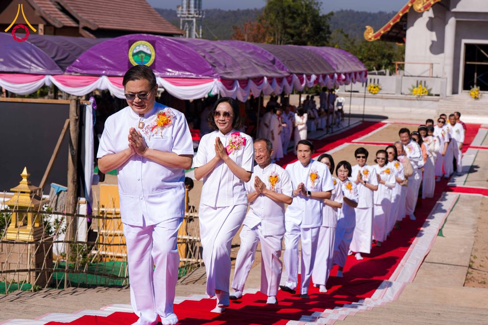 ภาพ No.309214:วันเสาร์ที่ 7 กุมภาพันธ์ พ.ศ.2569 พิธีบรรจุพระบรมสารีริกธาตุ ประดิษฐาน  ณ เจดีย์วัดทุ่งเจริญธรรม อ.อมก๋อย จ.เชียงใหม่