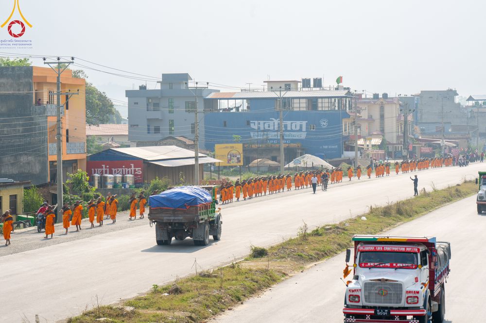 ภาพ No.316968:วันศุกร์ที่ 27 มีนาคม พ.ศ.2569 จาริกธุดงค์ธรรมยาตรา ณ เมืองเทวทหะ และเมืองพูตวัล ประเทศเนปาล
