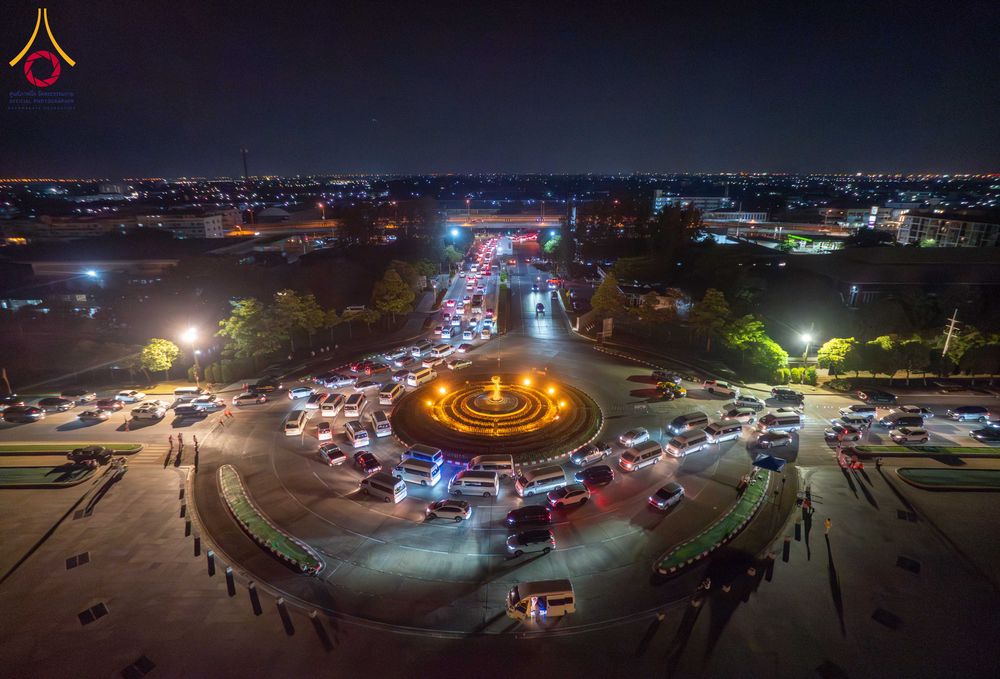 ภาพ No.324582:วันที่ 22 เมษายน พ.ศ.2569 (วันคุ้มครองโลก) บรรยากาศพระสังฆาธิการและสาธุชน การเดินทางกลับ งานถวายมหาสังฆทาน 40,000 กว่าวัดทั่วประเทศ วัดพระธรรมกาย