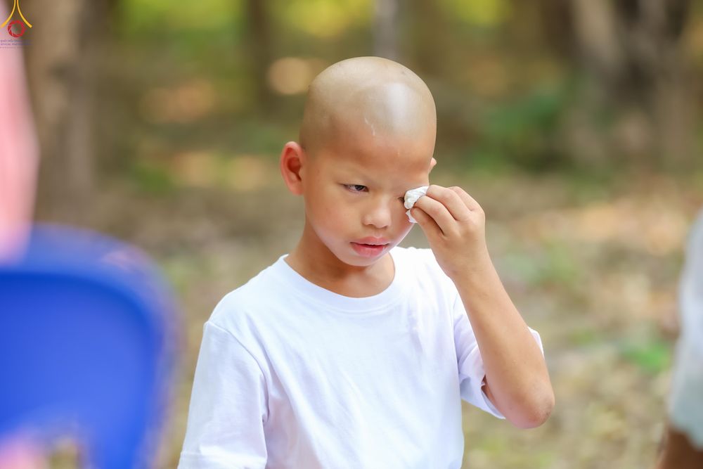 ภาพ No.317969:วันพฤหัสบดีที่ 2 เมษายน พ.ศ.2569 พิธีปลงผม , พิธีขอขมามอบบาตรและผ้าไตร , พิธีบรรพชาสามเณร จำนวน 28 รูป   ณ วัดโซกเป็ดอภิญญาโณ ต.เมืองเก่า อ.เมือง จ.สุโขทัย