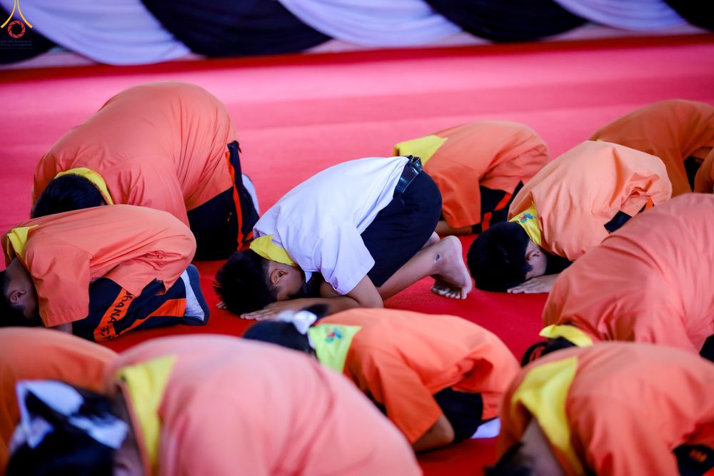 ภาพ No.338487:วันที่ 2-3 กรกฎาคม พ.ศ.2569 โครงการอบรมคุณธรรม จริยธรรมและความดีสากล ประจำปีการศึกษา2569 นักเรียนกว่า 150 คน  ณ วัดราษฎร์บูรณะ (วัดบางปลา) ต.บางปลา อ.บางพลี จ.สมุทรปราการ
