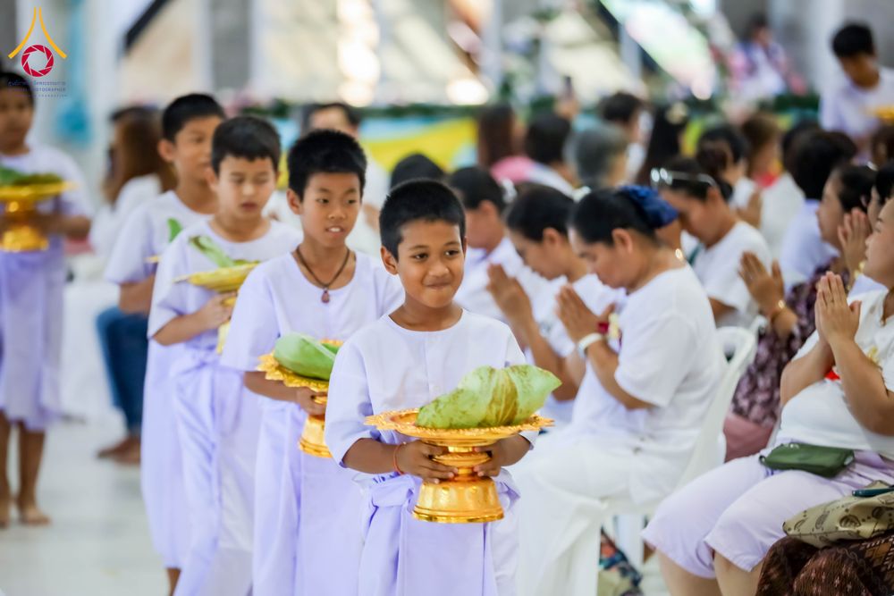 ภาพ No.317400:วันอาทิตย์ ที่ 29 มีนาคม พ.ศ.2569  พิธีปลงผม , พิธีขอขมามอบบาตรและผ้าไตร , พิธีบรรพชา ณ ศูนย์ปฏิบัติธรรมสมุทรปราการ จำนวน 42 รูป