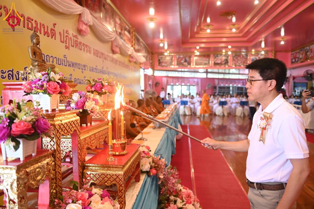 ภาพ No.298270:วันที่ 17 มกราคม พ.ศ. 2569  พิธีเจริญพระพุทธมนต์ ปฏิบัติธรรม มอบทุนการศึกษา ถวายสังฆทาน 109 วัด โครงการธรรมยาตราปีที่ 14 ณ วัดตะเคียน อำเภอบางกรวย จังหวัดนนทบุรี