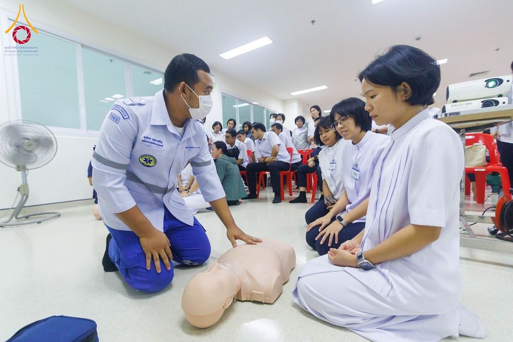 ภาพ No.346204:วันศุกร์ที่ 28 สิงหาคม พ.ศ 2569  บุคลากรใหม่รุ่นที่ 29 เยี่ยมชมศูนย์การแพทย์บุญรักษา ณ วัดพระธรรมกาย