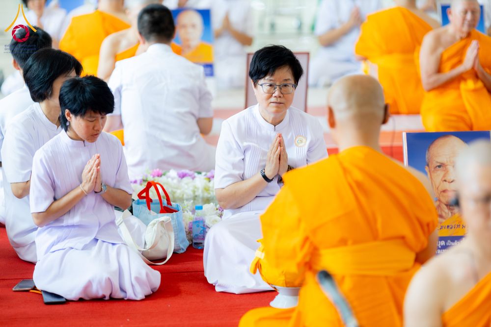 ภาพ No.286644:วันเสาร์ที่ 12 กรกฏาคม พ.ศ.2568 พิธีบรรพชาอุปสมบท  โครงการบรรพชาอุปสมบทหมู่ ธรรมทายาทนานาชาติ(ภาคภาษาจีน), โครงการบรรพชาสามเณร โรงเรียนนานาชาติ รุ่นที 14