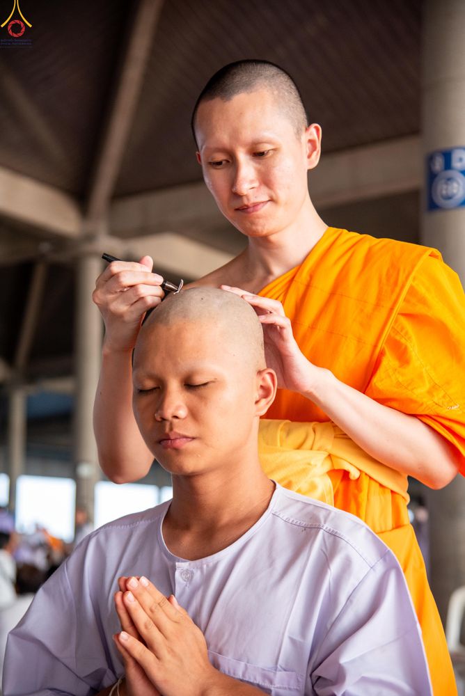 ภาพ No.316915:วันเสาร์ที่ 28 มีนาคม พ.ศ.2569 พิธีปลงผมนาคธรรมทายาท โครงการสามเณรยุวธรรมทายาท รุ่นที่ 34 โครงการสามเณรมัชฌิมธรรมทายาท รุ่นที่ 30 ณ มหารัตนวิหารคด 13 วัดพระธรรมกาย