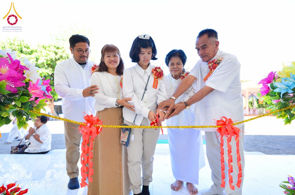 ภาพ No.313013:วันเสาร์ที่ 28 กุมภาพันธ์  พ.ศ. 2569 พิธีทอดผ้าป่าสามัคคีเพื่อสร้างอาคารที่พักสามเณร ณ ศูนย์ปฏิบัติธรรมสวนผึ้ง จ.ราชบุรี