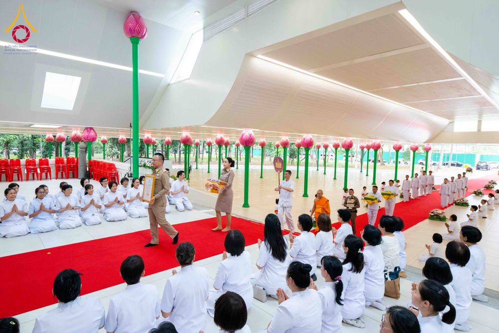 ภาพ No.308991:วันอาทิตย์ที่ 8 กุมภาพันธ์ พ.ศ. 2569  พิธีต้อนรับพระบัญชาสมเด็จพระสังฆราช แต่งตั้ง  “พระครูปลัดรัตนวีรวัฒน์” (รังสฤษดิ์ อิทฺธิจินฺตโก) เจ้าอาวาสวัดพระธรรมกาย ให้ดำรงตำแหน่ง “ที่ปรึกษาเจ้าคณะจังหวัดปทุมธานี”