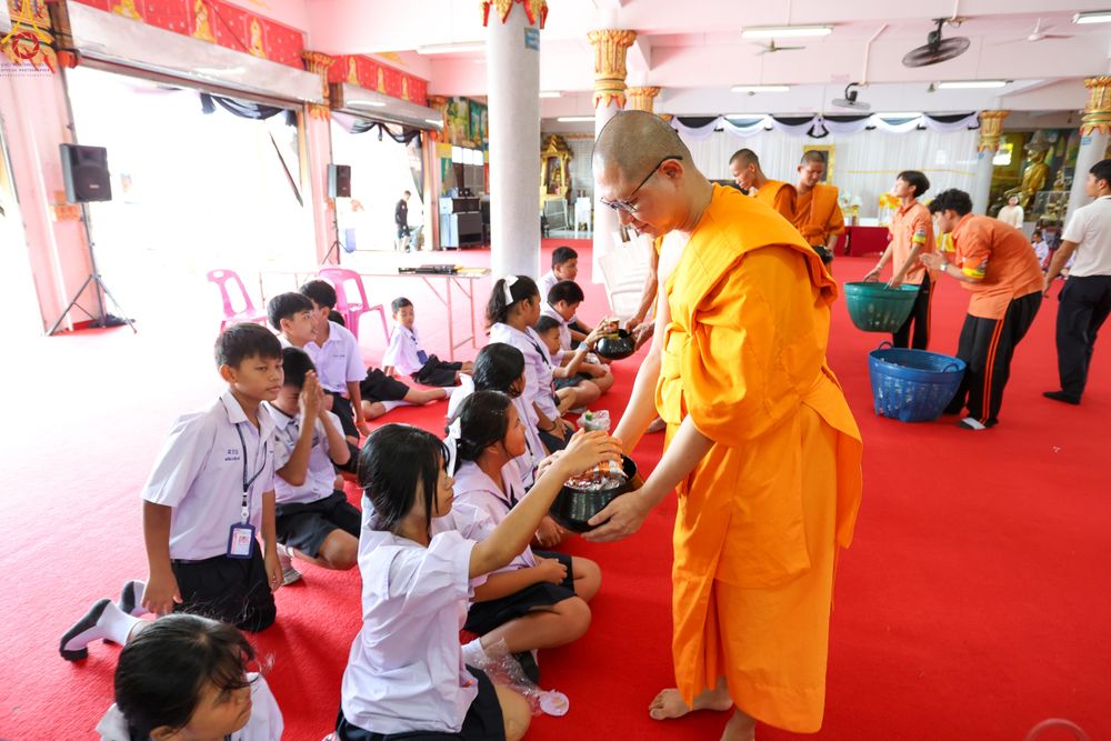 ภาพ No.338523:วันที่ 2-3 กรกฎาคม พ.ศ.2569 โครงการอบรมคุณธรรม จริยธรรมและความดีสากล ประจำปีการศึกษา2569 นักเรียนกว่า 150 คน  ณ วัดราษฎร์บูรณะ (วัดบางปลา) ต.บางปลา อ.บางพลี จ.สมุทรปราการ