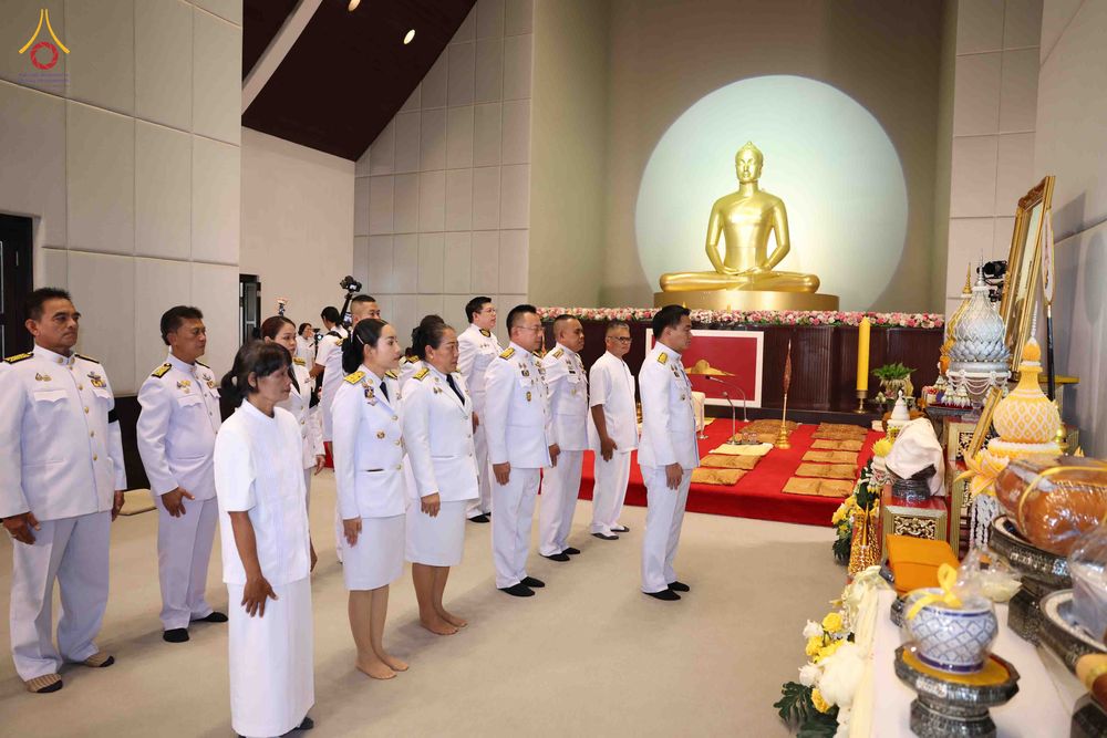 ภาพ No.341858:วันพุธที่ 29 กรกฎาคม พ.ศ. 2569 พิธีอุปสมบทสามเณรประโยค 9 นาคในพระบรมราชานุเคราะห์ ณ โบสถ์พระไตรปิฏก วัดพระธรรมกาย