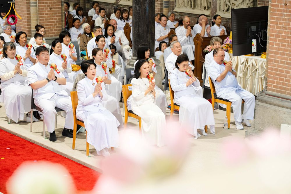 ภาพ No.329711:วันที่ 16 พฤษภาคม พ.ศ.2569 พิธีประดิษฐานพระประธาน และบรรจุพระบรมสารีริกธาตุ เนเธอร์เเลนด์