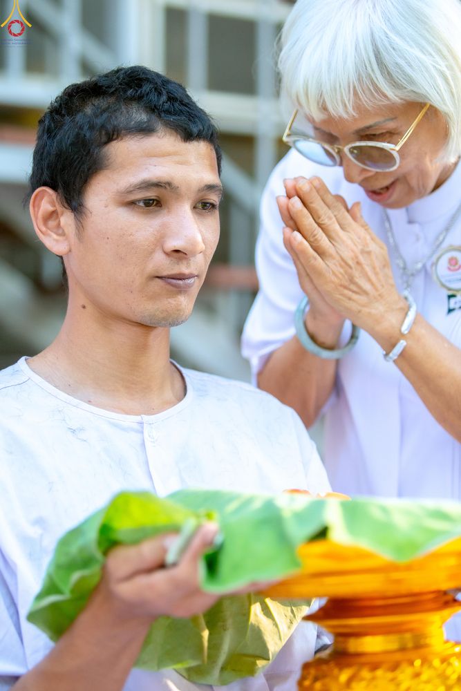 ภาพ No.319749:วันอาทิตย์ที่ 5 เมษายน พ.ศ.2569 พิธีตัดปอยผม และปลงผมนาคธรรมทายาท โครงการบรรพชาและอุปสมบทหมู่ รุ่นบูชาธรรม 82 ปี หลวงพ่อธัมมชโย