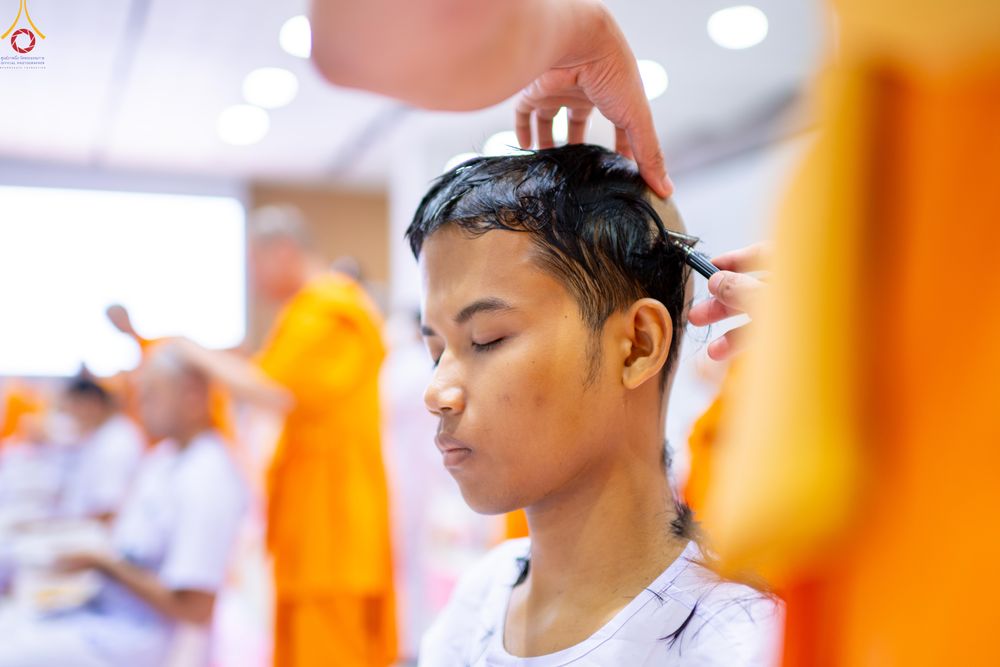 ภาพ No.319323:วันเสาร์ที่ 4 เมษายน พ.ศ.2569 พิธีปลงผมนาคธรรมทายาท โครงการอุปสมบทหมู่ธรรมทายาท ระดับอุดมศึกษา รุ่นที่ 53 ภาคฤดูร้อน ณ มหารัตนวิหารคด 13 วัดพระธรรมกาย