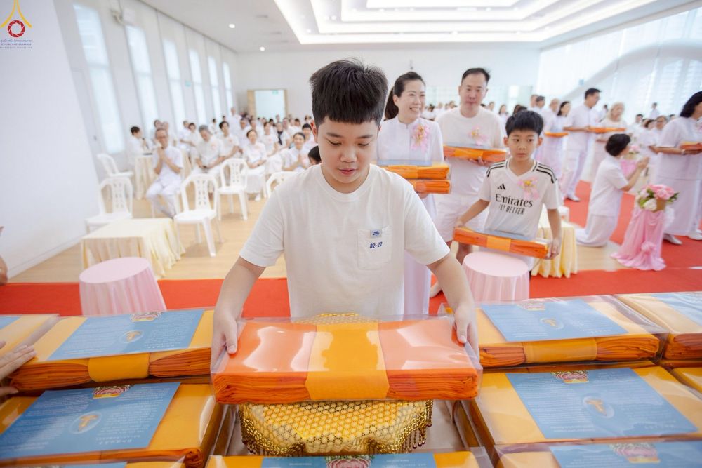 ภาพ No.254238:วันที่ 12 ตุลาคม พ.ศ. 2568 พิธีทอดกฐินสามัคคีวัดพระธรรมกายสิงคโปร์  新加坡法身寺功德衣法会 Dhammakaya Centre Singapore Kathina Ceremony  