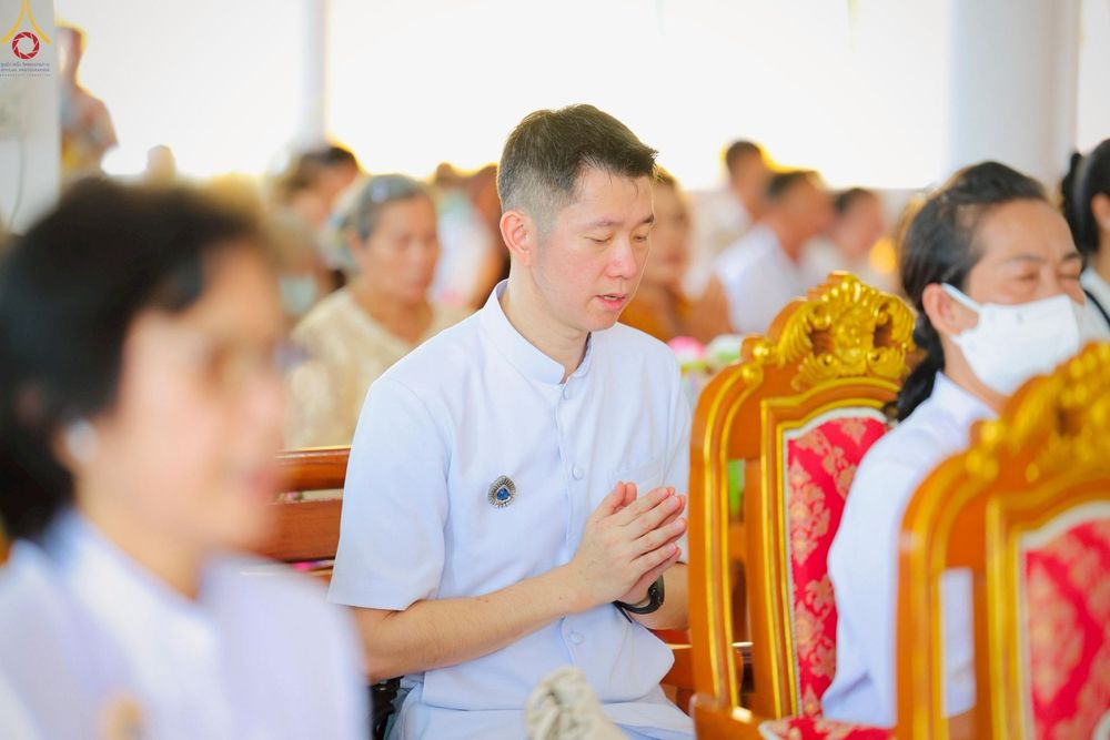 ภาพ No.266495:วันที่ 19 ตุลาคม พ.ศ. 2568 พิธีทอดกฐินสามัคคีทั่วไทย ณ วัดพระประทานพร อ.ศรีราชา ชลบุรี โดยคณะศิษยานุศิษย์ บูชาธรรม 81 ปี หลวงพ่อธัมมชโย