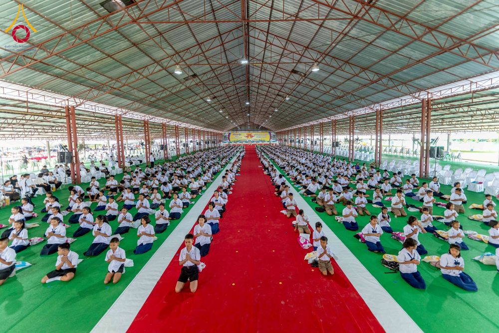 ภาพ No.266720:วันที่ 5 พฤศจิกายน พ.ศ. 2568 รวมพลังเด็กดี V-Star ผู้นำฟื้นฟูศีลธรรมโลก ณ พุทธอุทยานนานาชาติ จังหวัดหนองคาย