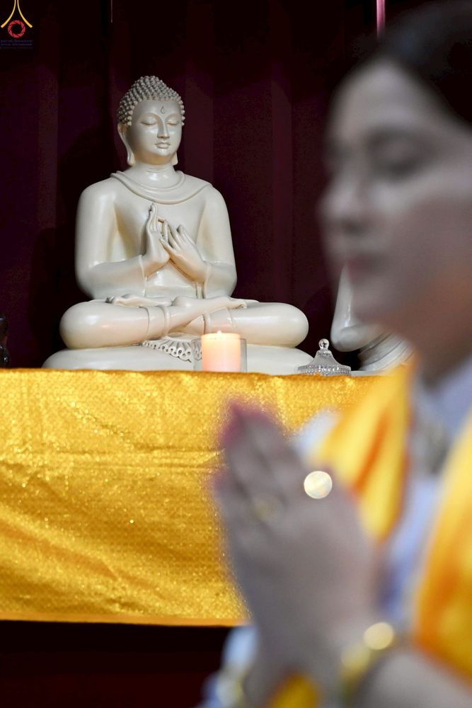 ภาพ No.263434:วันที่ 17 ตุลาคม พ.ศ. 2568 ทอดกฐินสมทบวัดต่างประเทศ ณ ศูนย์เผยแผ่พุทธรัตนะ กรุงเดลลี ประเทศอินเดีย 