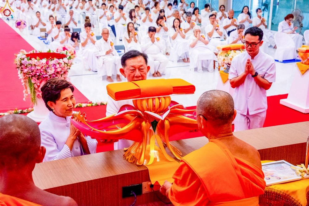 ภาพ No.268574:วันพฤหัสบดีที่ 23 ตุลาคม พ.ศ. 2568 พิธีทอดกฐินเพื่อสร้างสุขพิมาน ณ ศูนย์ปฏิบัติธรรมภาคใต้ บางกล่ำ สงขลา