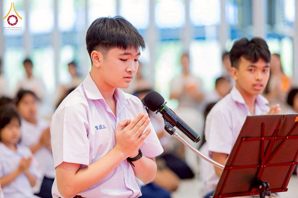 ภาพ No.274042:วันที่ 21 พฤศจิกายน พ.ศ. 2568 รวมพลังเด็กดี V-Star ผู้นำฟื้นฟูศีลธรรมโลก ประจำปี 2568 จังหวัดชลบุรี ณ ธุดงคสถานชลบุรี อำเภอศรีราชา จังหวัดชลบุรี