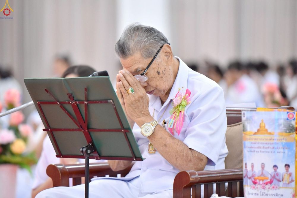 ภาพ No.241307:วันอาทิตย์ที่ 24 สิงหาคม พ.ศ.2568 พิธีปฐมผ้าป่าสถาปนาองค์พระเจดีย์เพื่อสร้างสันติภาพโลก พิธีไถ่ชีวิตโค สร้างมหากุศลด้วยการให้ชีวิตสัตว์เป็นทาน ณ ศูนย์ปฏิบัติธรรมสระบุรี อ.พระพุทธบาท จ.สระบุรี