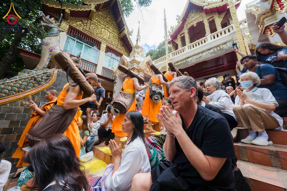 ภาพ No.329181:วันเสาร์ที่ 16 พฤษภาคม พ.ศ.2569 ธรรมยาตรา เดินดูดวงขึ้นดอยฉลองแชมป์บาลี วัดบ้านขุน อำเภอฮอด จังหวัดเชียงใหม่