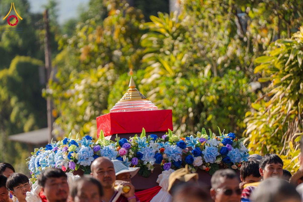 ภาพ No.308883:วันศุกร์ที่ 6 กุมภาพันธ์ พ.ศ.2569 พิธีอัญเชิญพระบรมสารีริกธาตุ เพื่อประดิษฐาน  ณ เจดีย์วัดทุ่งเจริญธรรม อ.อมก๋อย จ.เชียงใหม่
