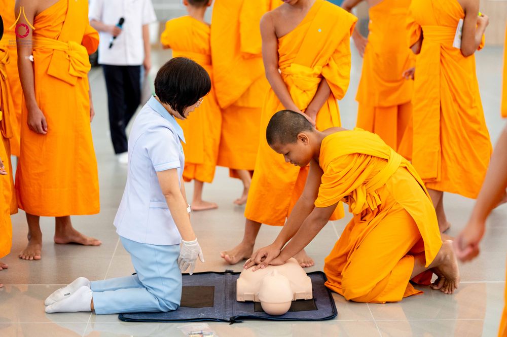 ภาพ No.342632:วันที่ 8 สิงหาคม พ.ศ. 2569  ตรวจสุขภาพประจำปีสามเณร ณ วัดพระธรรมกาย ปทุมธานี