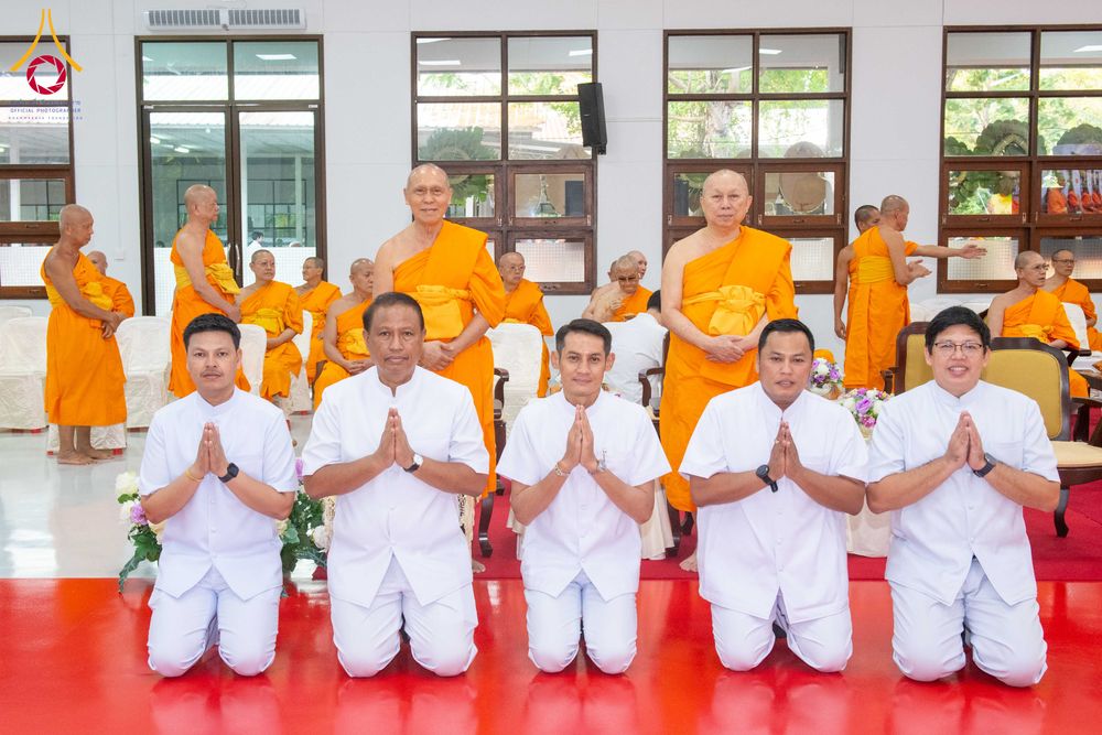 ภาพ No.315318:วันอังคารที่ 24 มีนาคม พ.ศ. 2569 พิธีบำเพ็ญกุศล คุณพ่อณรงค์ จินตมากุล  สิริอายุ 99 ปี 11 เดือน โยมบิดา พระครูปลัดรัตนวีรวัฒน์ (รังสฤษดิ์ อิทฺธิจินตโก) ที่ปรึกษาเจ้าคณะจังหวัดปทุมธานี เจ้าอาวาสวัดพระธรรมกาย  ณ ห้องปลูกศรัทธา 2 วัดพระธรรมกาย ปทุมธานี