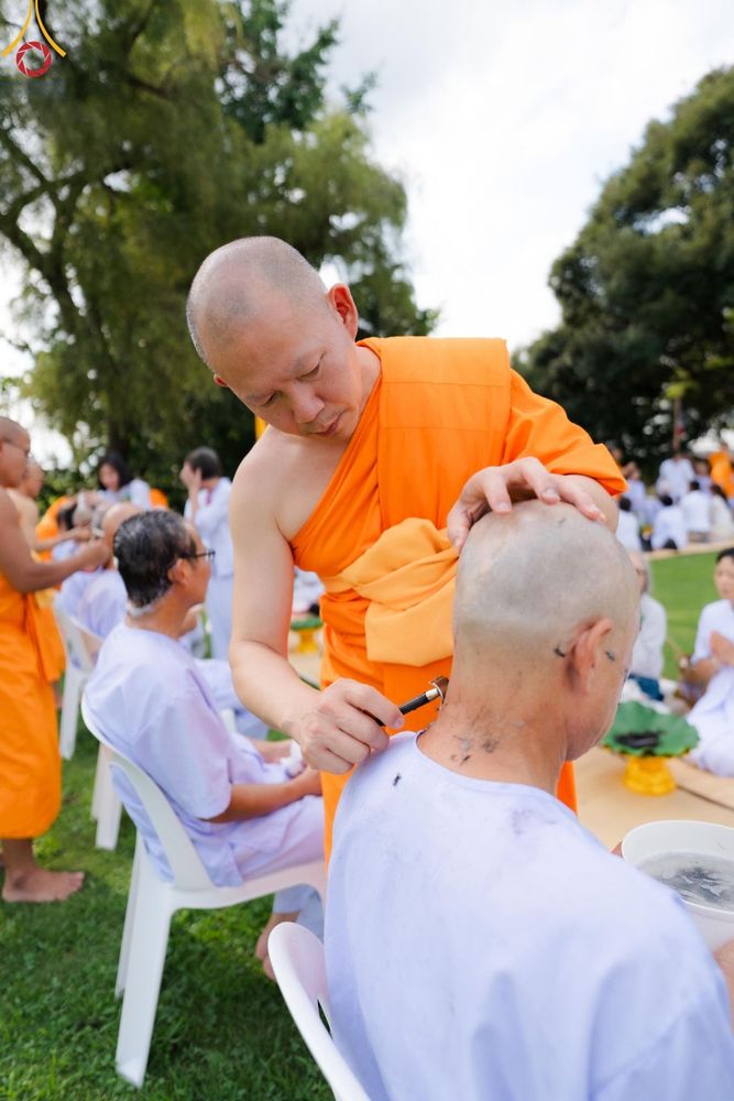 ภาพ No.147521:พิธีตัดปอยผม ขอขมา มอบบาตร ผ้าไตร โครงการปฐมอุปสมบท สมโภชอุโบสถ บูชาธรรม 80 ปี หลวงพ่อธัมมชโย ณ วัดพระธรรมกายโทชิหงิ ประเทศญี่ปุ่น วันพฤหัสบดีที่ 8 สิงหาคม พ.ศ. 2567